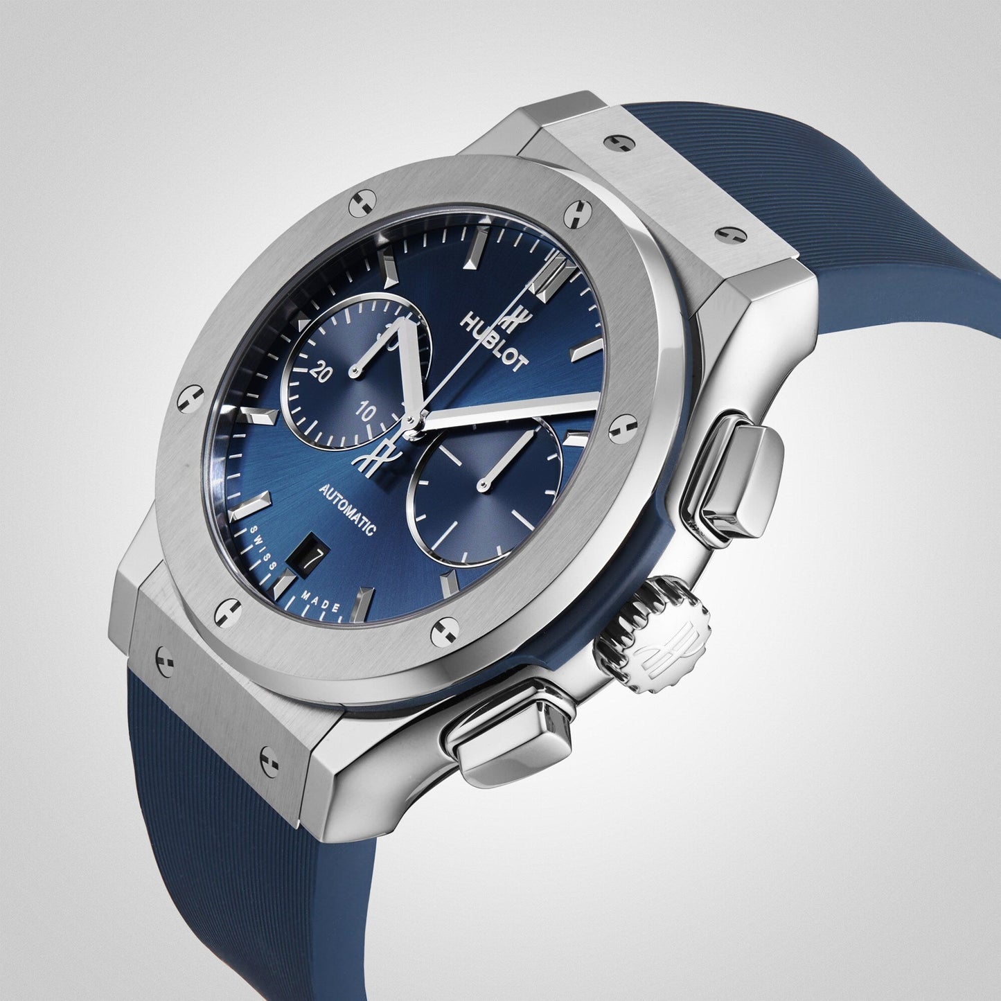Classic Fusion Chronograph Titanium Blue