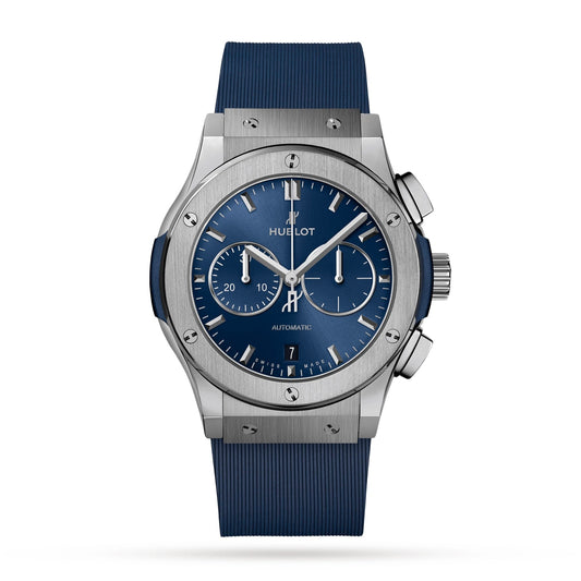 Classic Fusion Chronograph Titanium Blue
