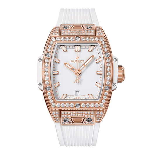 Spirit Of Big Bang King Gold White Pavé