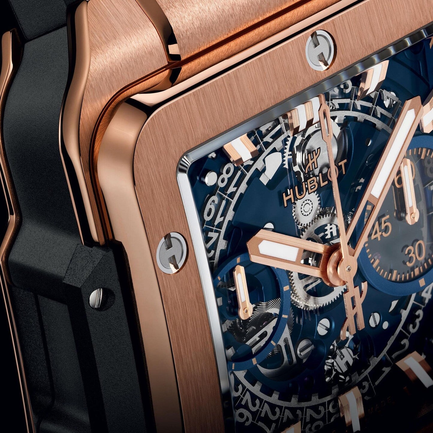 Square Bang Unico King Gold Blue