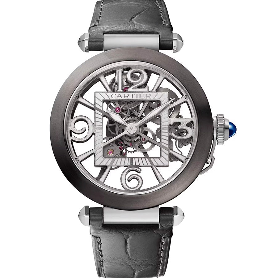 Cartier Pasha de Cartier 41mm Openworked Dial WHPA0017