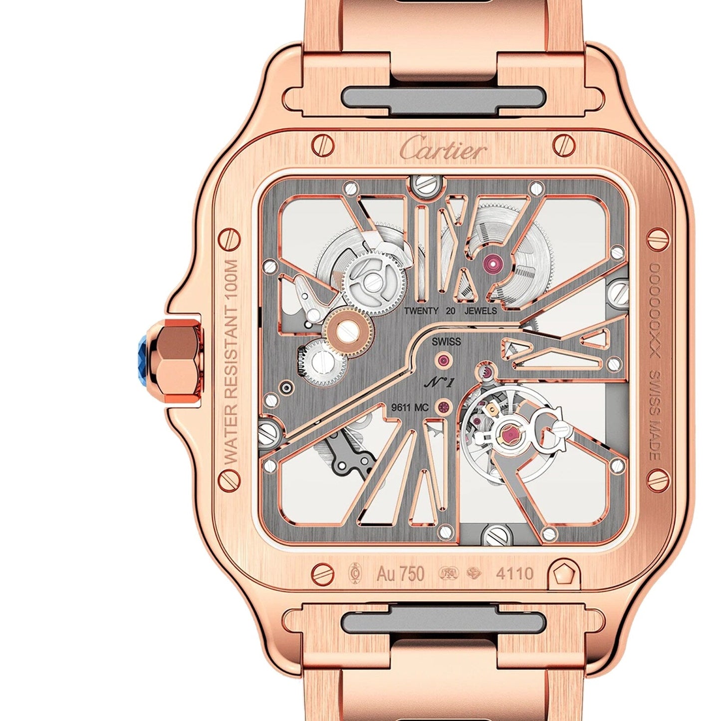 Santos de Cartier Skeleton