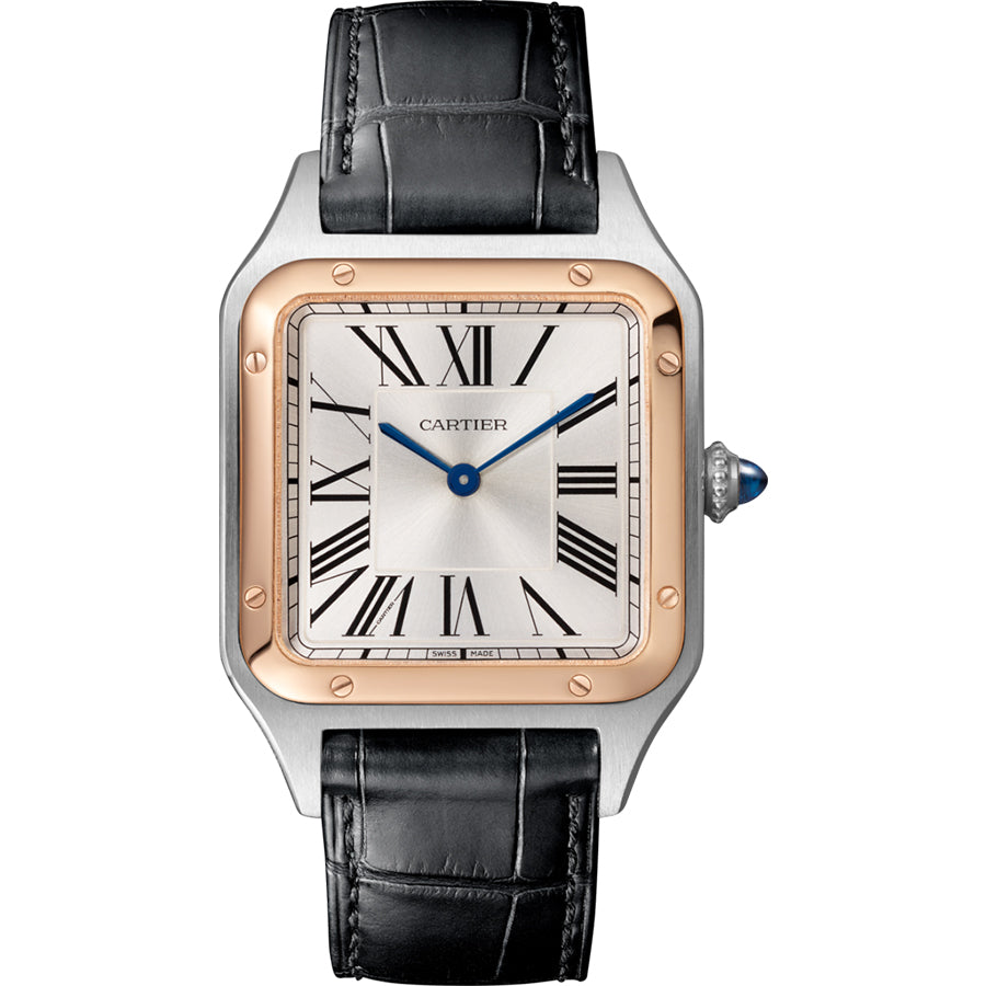 Cartier Santos Dumont 43mm Quartz W2SA0011 Silver Dial