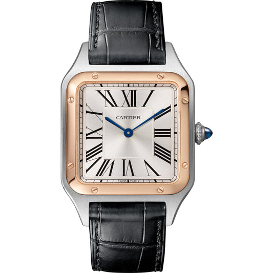 Cartier Santos Dumont 43mm Quartz W2SA0011 Silver Dial