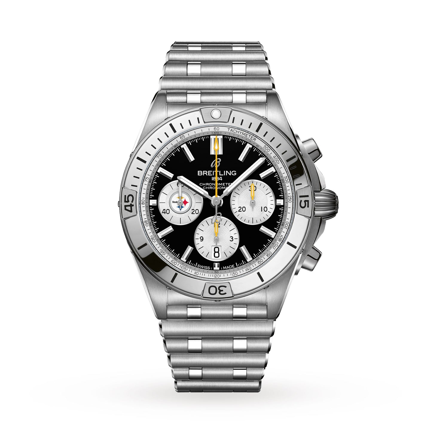 Chronomat B01 42 NFL Pittsburgh Steelers Edition