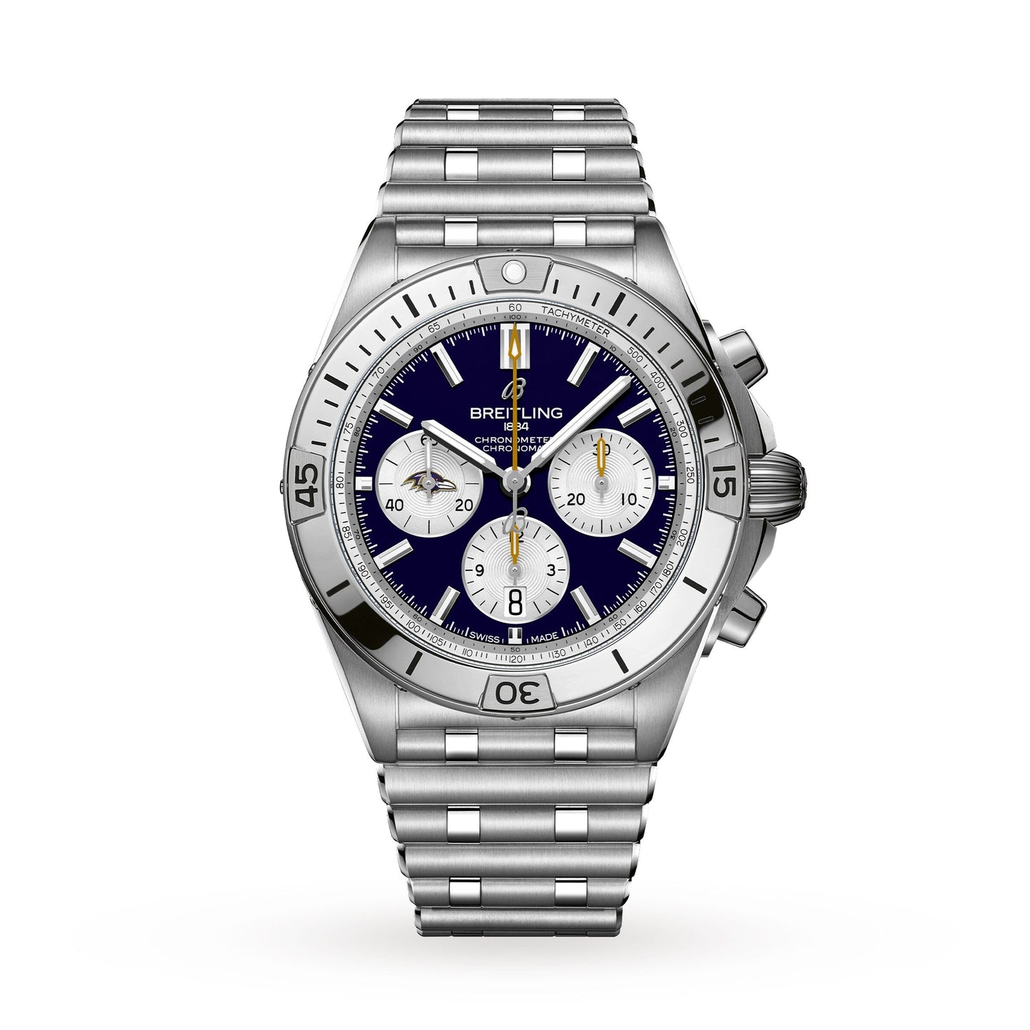 Chronomat B01 42 NFL Baltimore Ravens Edition