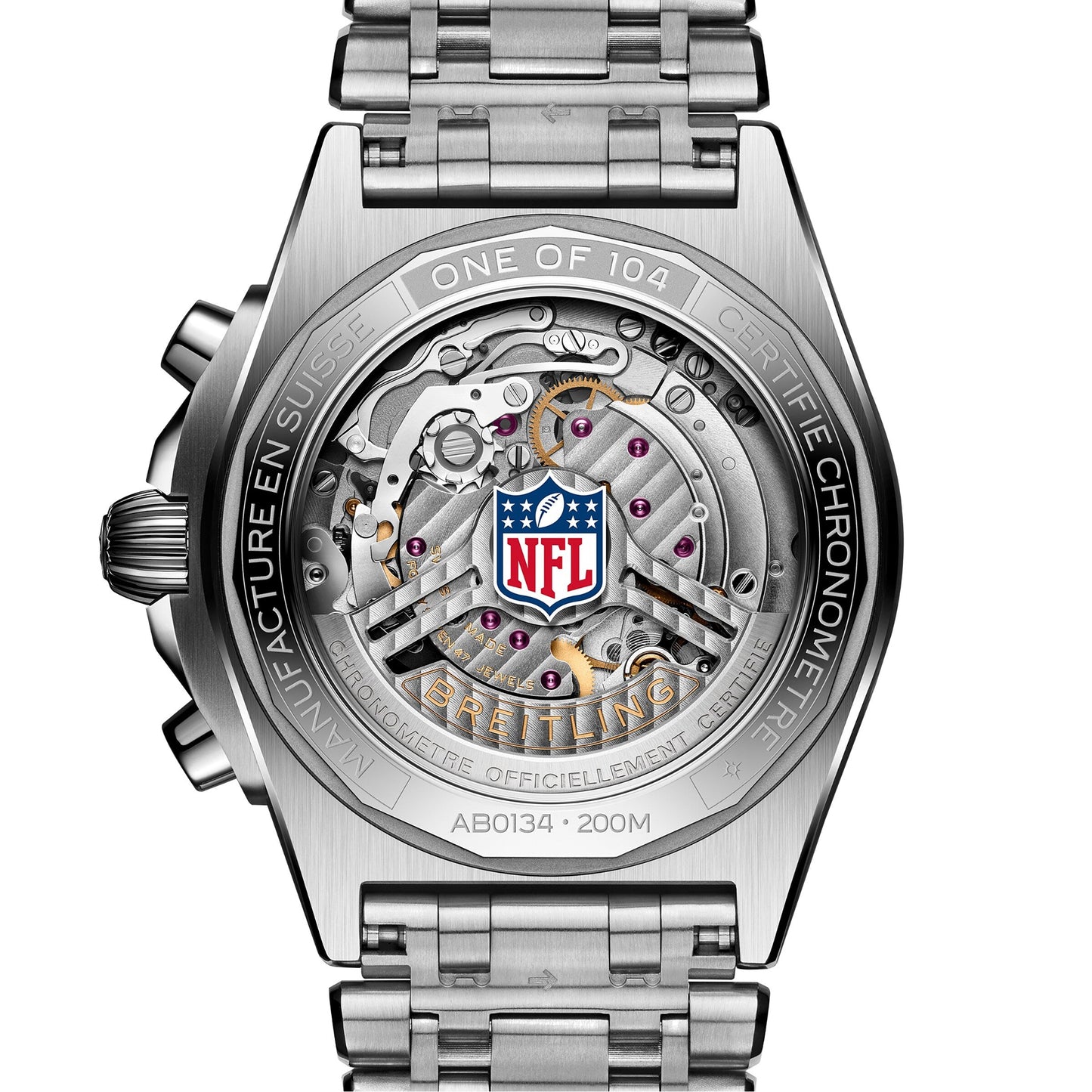 Chronomat B01 42 NFL Baltimore Ravens Edition