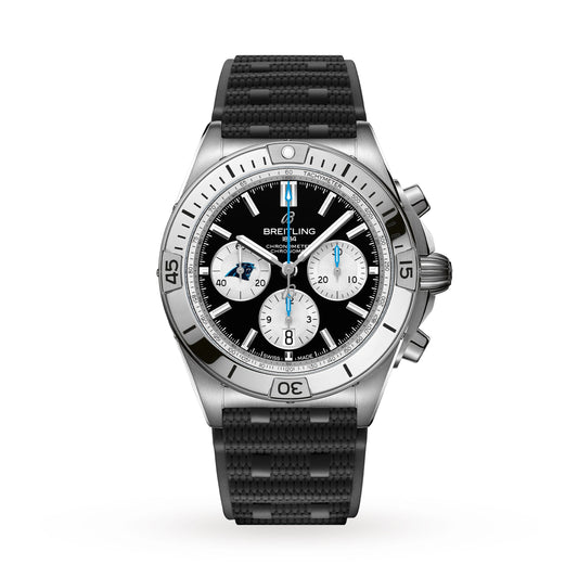 Chronomat B01 42 NFL Caroline Panthers Edition