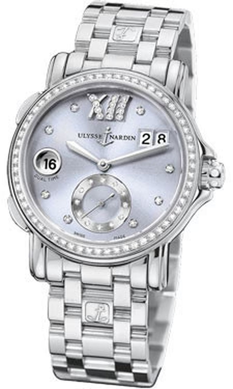 '- Dual Time Lady - Stainless Steel - Bracelet