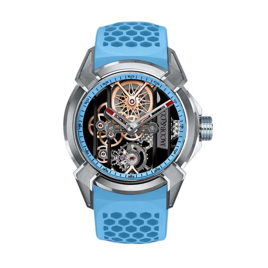 Epic X Titanium Skeleton Dial