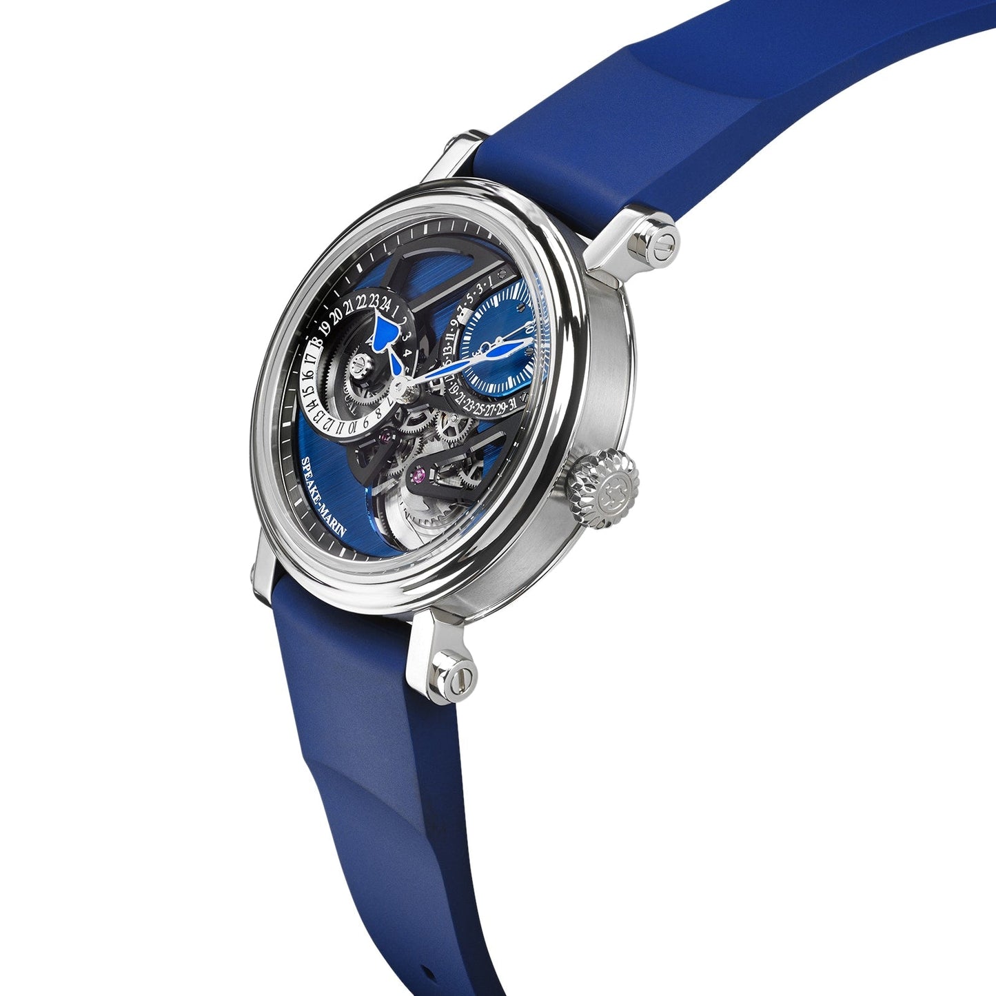 Dual Time Watches of Switzerland Group Edition Blue