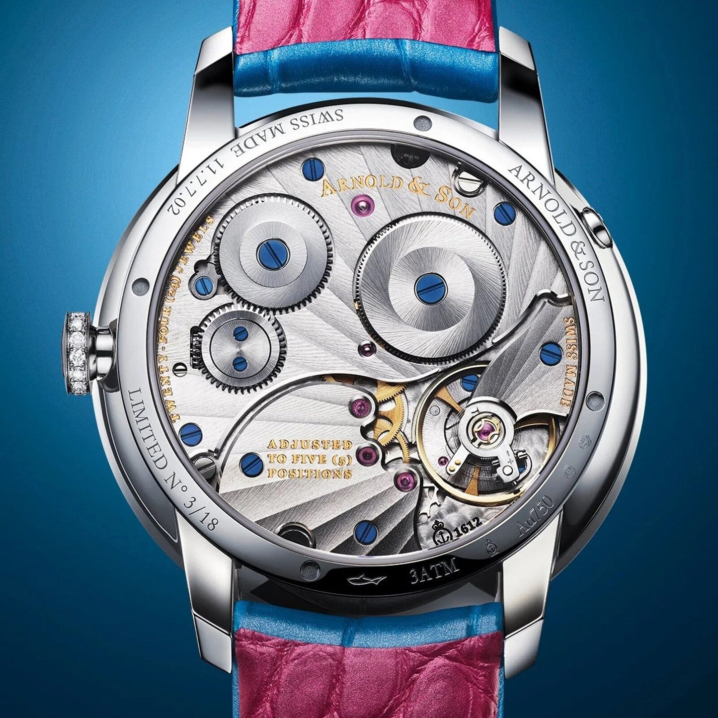 Perpetual Moon 38 White Gold "Mintnight”