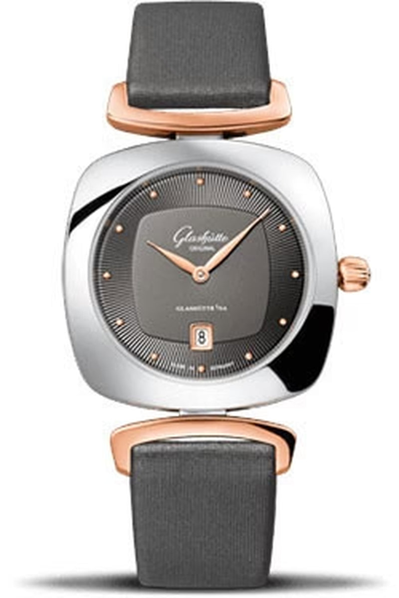 '- Ladies Collection - Pavonina Stainless Steel and Red Gold - Grey