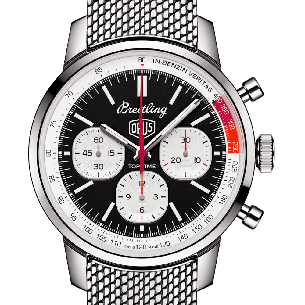 Unworn Breitling Top Time B01 Deus Ref# AB01765A1B1A1, box and papers