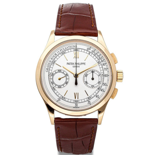 Patek Philippe Complications 39mm Opaline White Dial Yellow Gold 5170J-001