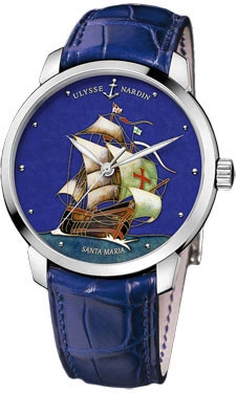 '- Classico Enamel - White Gold