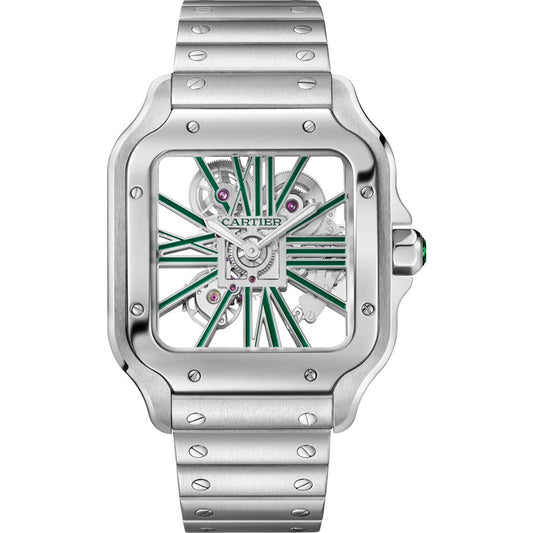 Cartier Santos de Cartier 40mm Openworked Dial WHSA0028