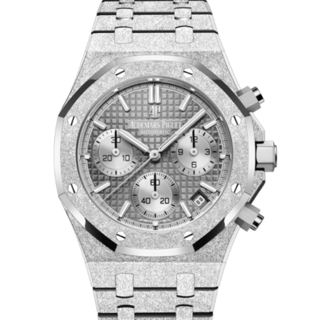 Audemars Piguet Royal Oak 41mm Grey Dial Frosted White Gold Bracelet 26239BC.GG.1224BC.01