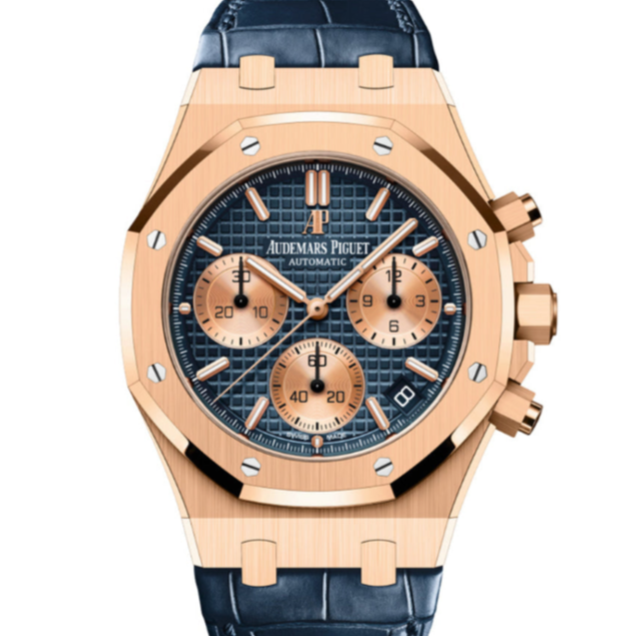 Audemars Piguet Royal Oak 41mm Blue Dial Rose Gold 26239OR.OO.D315CR.01