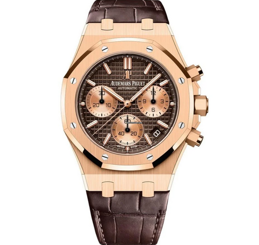 Audemars Piguet Royal Oak 41mm Brown Dial Rose Gold 26239OR.OO.D821CR.01
