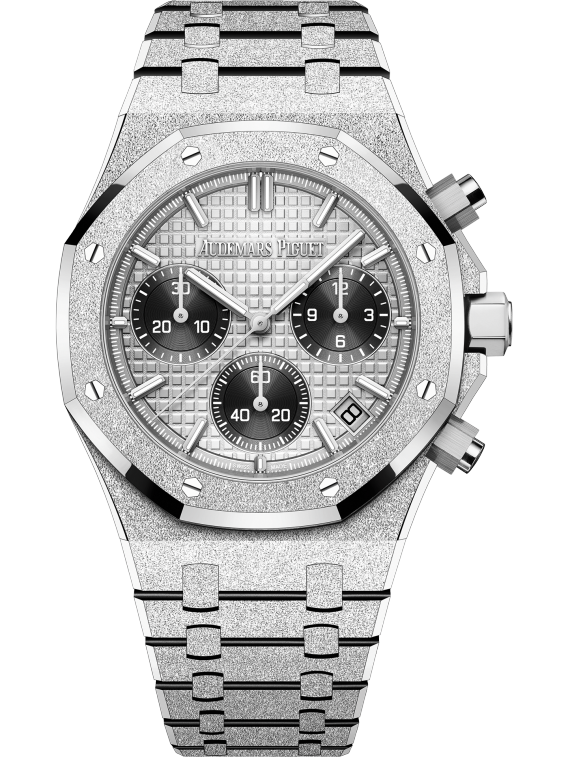 Audemars Piguet Royal Oak Frosted White Gold Chronograph | 26240BC.GG.1324BC.01