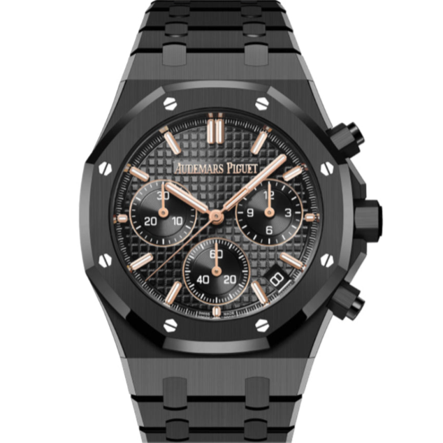 Audemars Piguet Royal Oak 41mm Black Dial Black Ceramic 26240CE.OO.1225CE.01