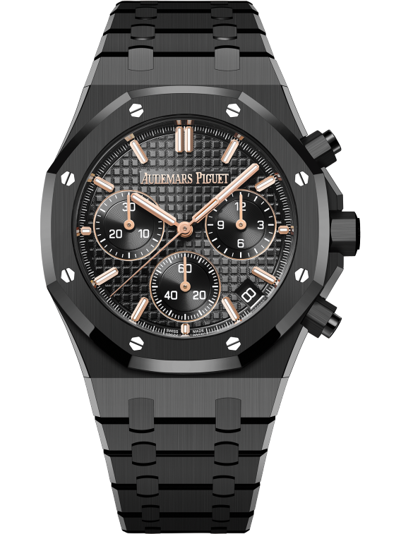 Audemars Piguet Royal Oak 26240CE, Chronograph, Black Ceramic, Black Index Dial