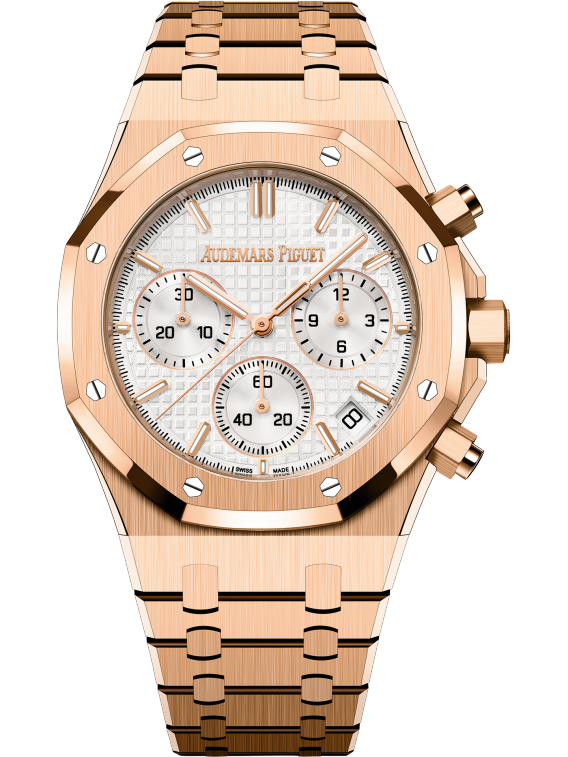 AUDEMARS PIGUET ROSE GOLD ROYAL OAK CHRONOGRAPH | 26240OR.OO.1320OR.07