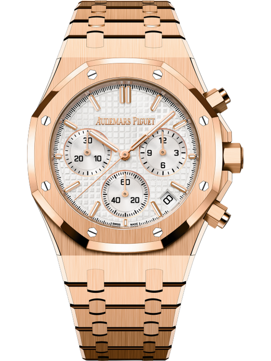 AUDEMARS PIGUET ROSE GOLD ROYAL OAK CHRONOGRAPH | 26240OR.OO.1320OR.07