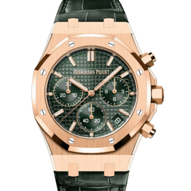 Audemars Piguet Royal Oak 41mm Khaki Green Dial Rose Gold 26240OR.OO.D404CR.01