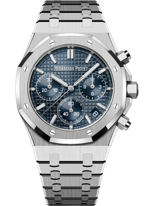 Audemars Piguet Royal Oak Blue Chronograph Men's Selfwinding Chronograph | 26240ST.OO.1320ST.05