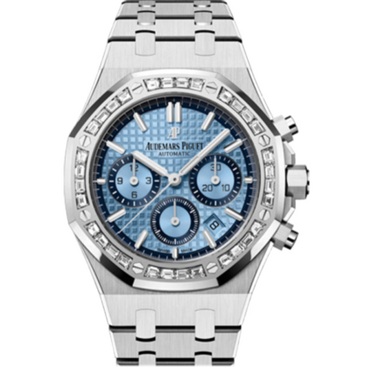 Audemars Piguet Royal Oak 38mm Light Blue Dial White Gold 26318BC.ZZ.1256BC.01