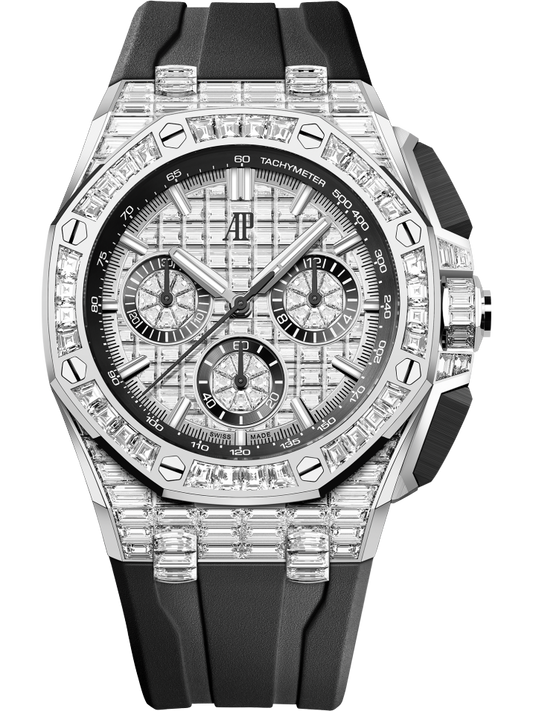 Audemars Piguet Royal Oak Offshore Chronograph 43mm White Gold Diamond Paved 26425BC.ZZ.D002CA.02