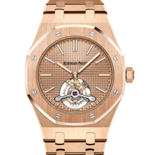 Audemars Piguet Royal Oak 41mm Pink Gold-Toned Dial Pink Gold 26515OR.OO.1220OR.01