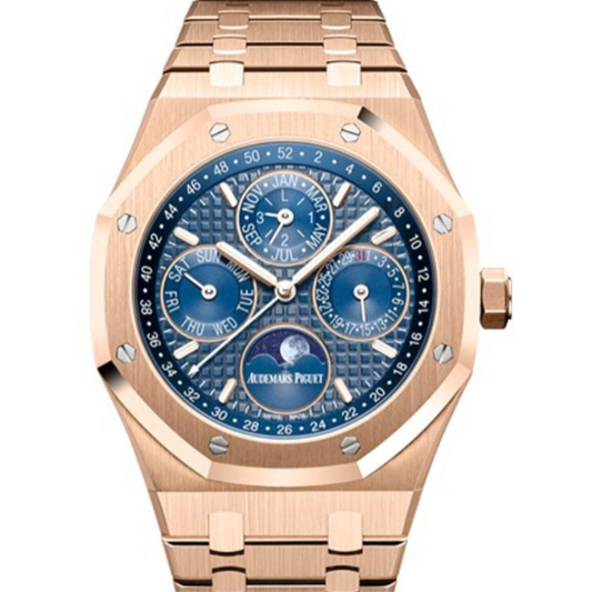 Audemars Piguet Royal Oak 41mm Blue Dial Rose Gold 26574OR.OO.1220OR.02
