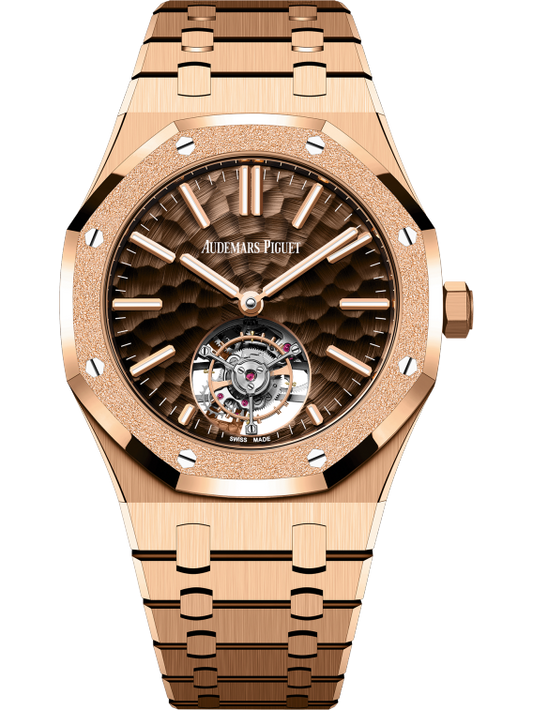 Audemars Piguet Royal Oak Flying Tourbillion Rose Gold 41mm Brown Dial 26730OR.GG.1320OR.01