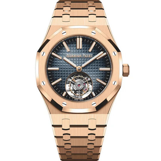 Audemars Piguet Grande Tapisserie Royal Oak 41mm Smoked Blue Dial Rose Gold 26730OR.OO.1320OR.01