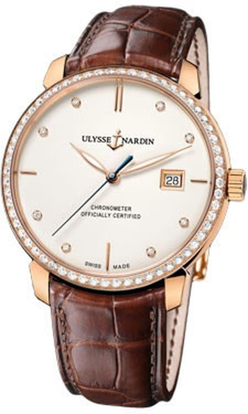 '- Classico Automatic - Rose Gold - Leather Strap
