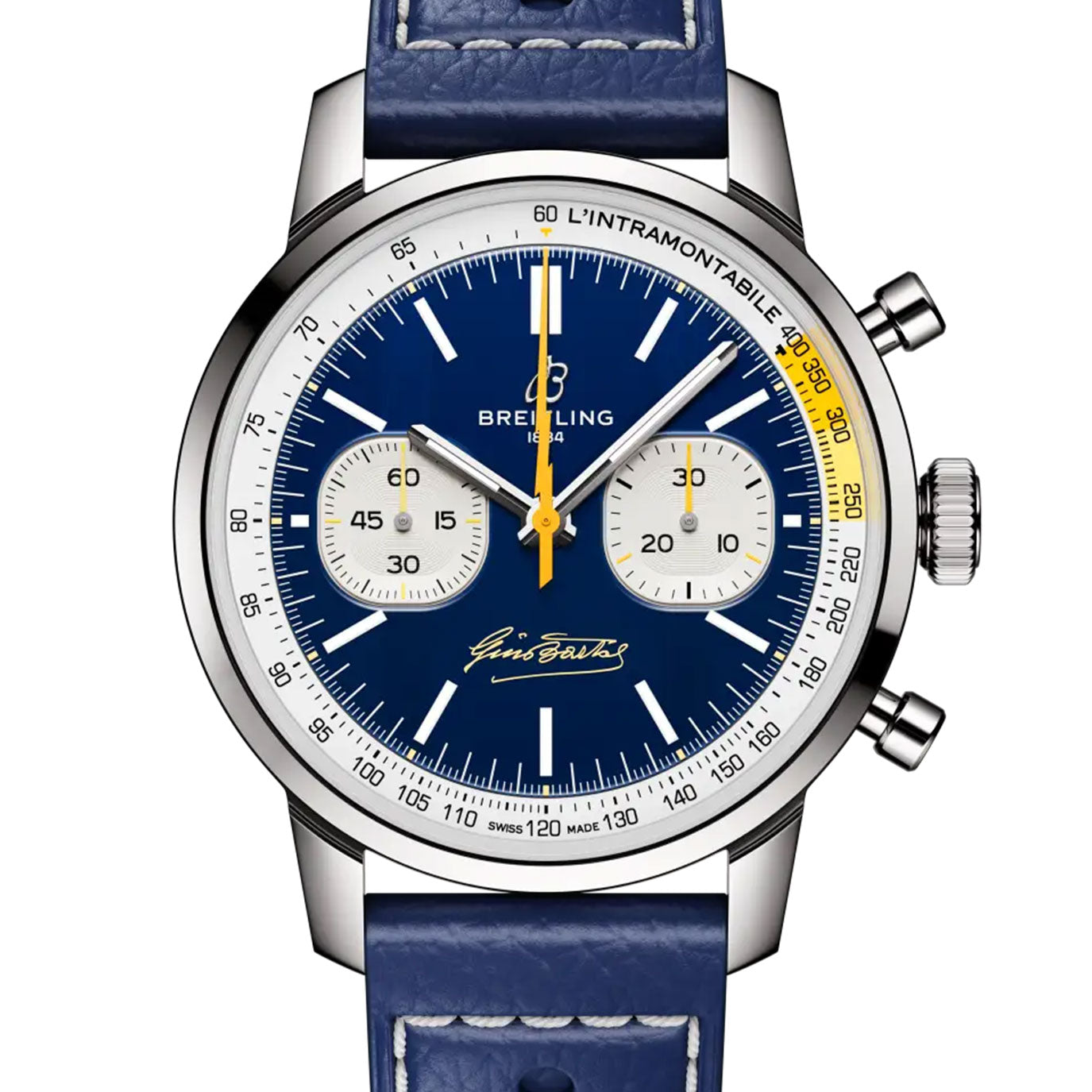 Unworn Breitling Top Time B01 Gino Bartali41, AB01767A1C1X1, box and papers