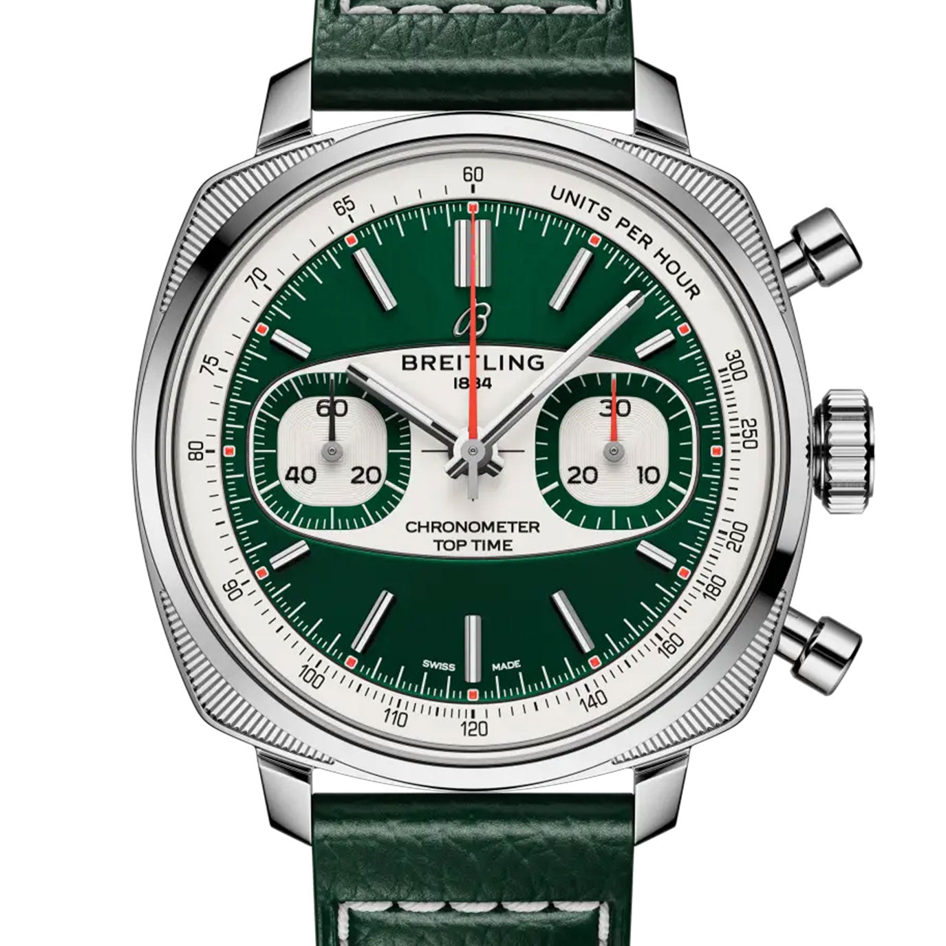 Unworn Breitling Top Time B01 Racing, AB01771A1L1X1, box and papers