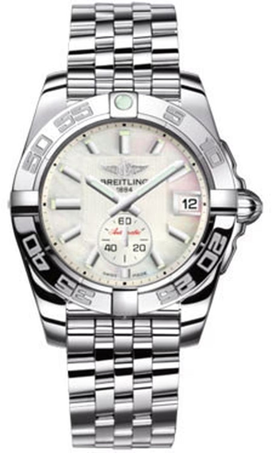 '- Galactic 36 Automantic Stainless Steel - Polished Bezel - Pilot Bracelet
