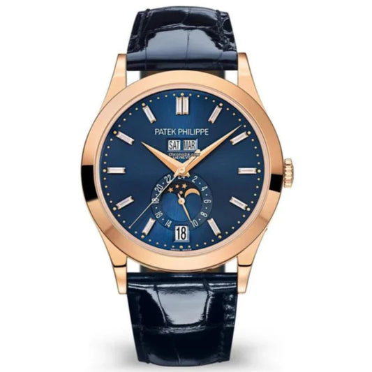 Patek Philippe Complications 38.5mm Blue Dial Rose Gold 5396R-015