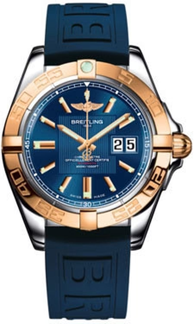 '- Galactic 41 Steel-Rose Gold - Diver Pro III Strap
