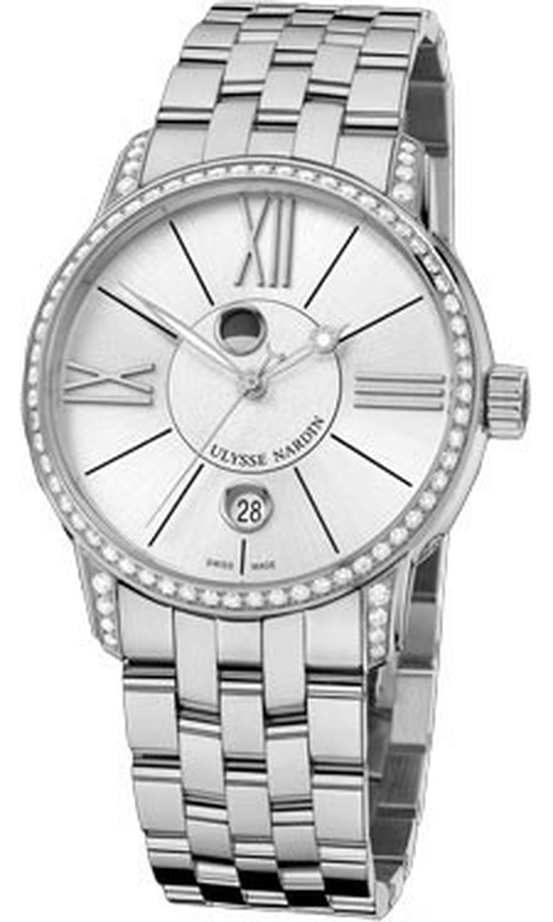 '- Classico Luna - Stainless Steel - Diamond Bezel
