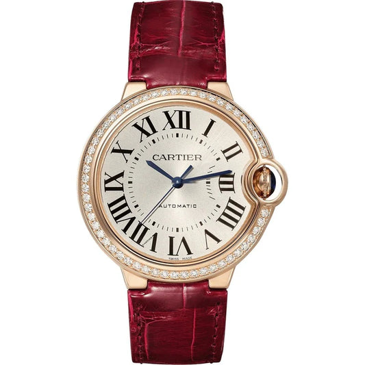 Cartier Ballon Bleu de Cartier 36mm Silvered Sunray Dial WJBB0034
