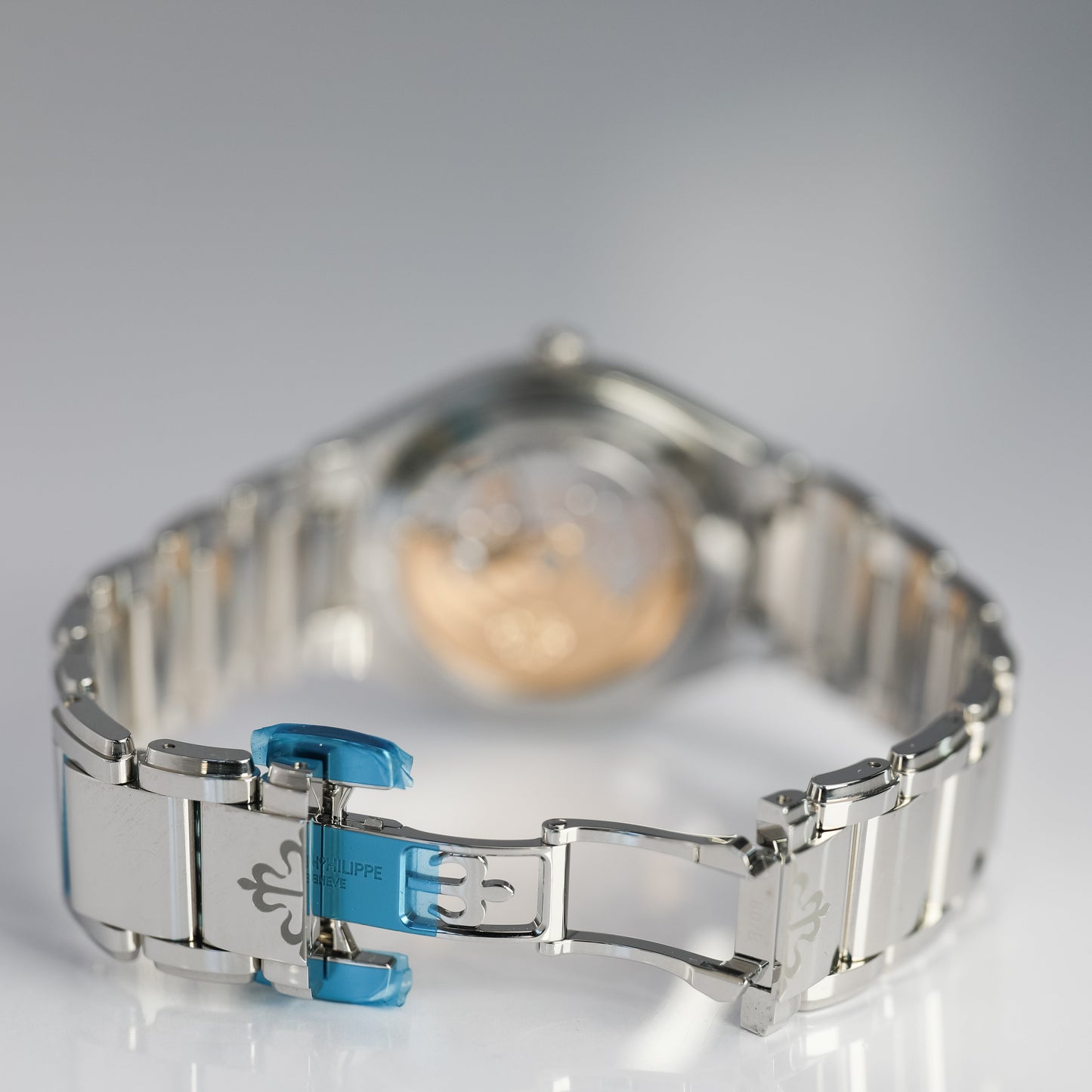 Patek Philippe Twenty~4 36 mm Blue Dial with Diamonds Stainless Steel Bracelet 7300/1200A-001