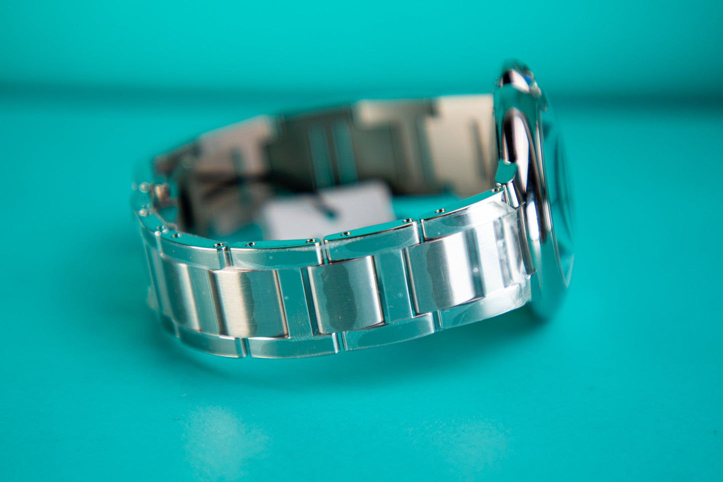 Cartier Ballon Bleu 40 mm Steel Blue Sunray Dial Steel Bracelet WSBB0061