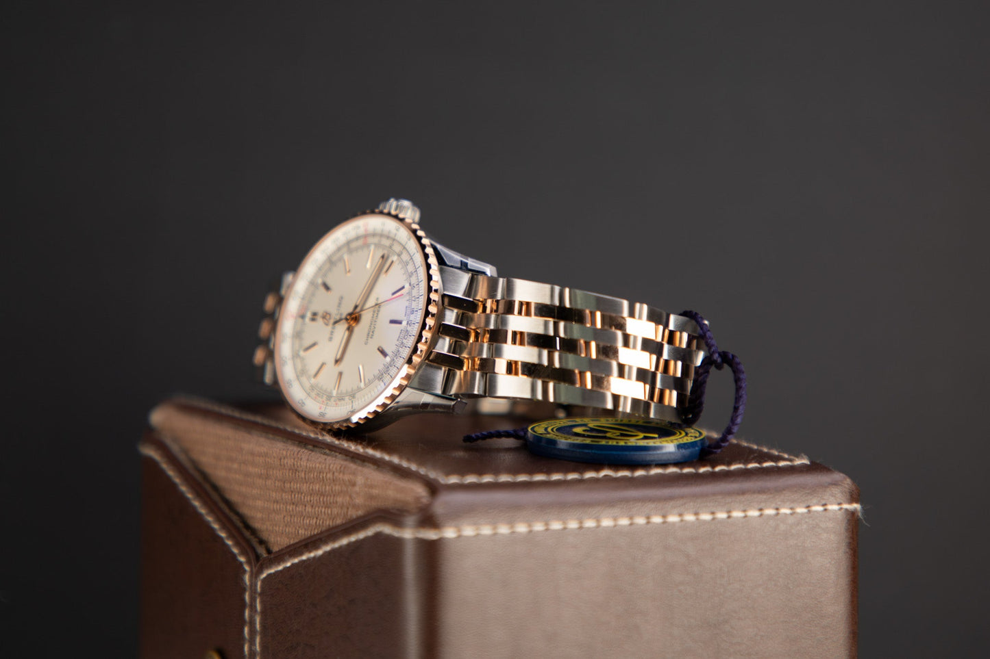 Breitling Navitimer Automatic 41mm White Dial Stainless Steel & 18K Red Gold Bracelet U17329F41G1U1