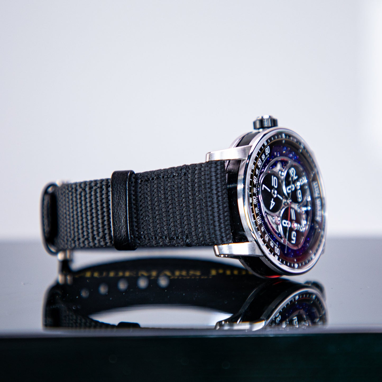 Audemars Piguet Code 11.59  Starwheel 41 mm Blue  Dial Black Ceramic Rubber-Coated Strap 15212NB.OO.A002KB.01