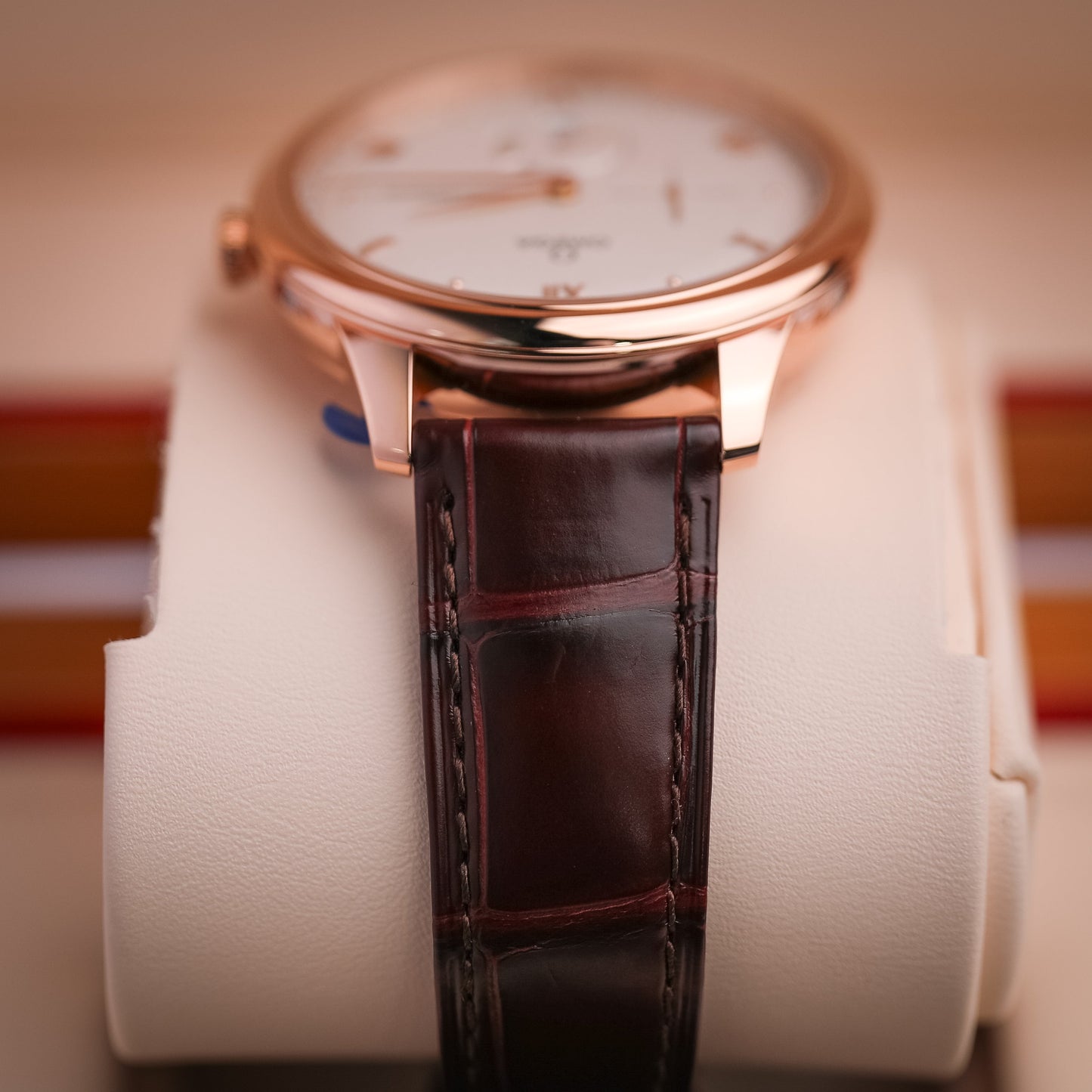 Omega De Ville Prestige 41 mm Silver Dial Sedna™ 18k Rose Gold Strap 434.53.41.21.02.001